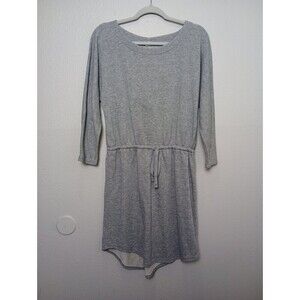 Old Navy Drawstring Fleece 3/4  Beach Summer Dress Buttery Soft Women's Size L